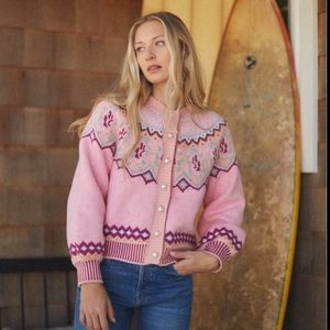 Loveshackfancy honeypie boyfriend cardigan